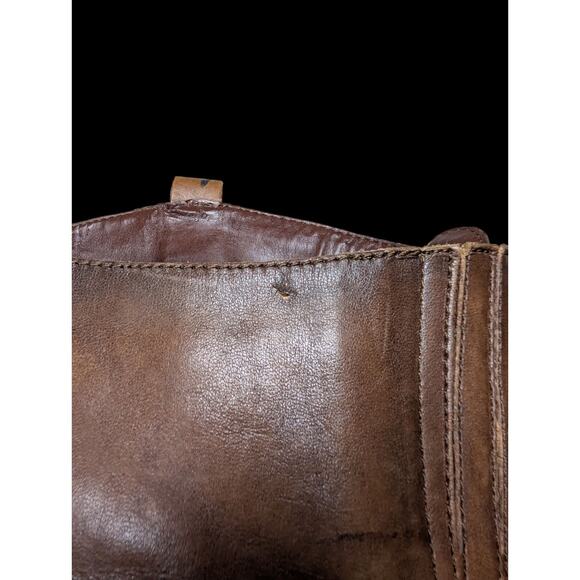 Arturo Chiang Enchante Brown Gradient Leather Tall Riding Boots 8M Western - Picture 11 of 12